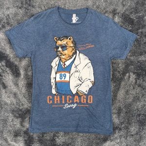 SWEATSHIRT HOODIE MIKE DITKA BEAR LOGO CHICAGO BEARS